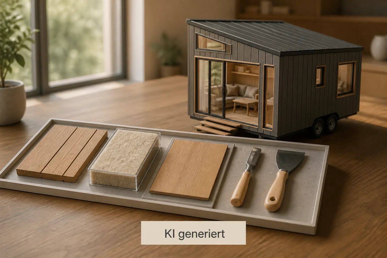 Illustration zu „Tiny House als Ausbauhaus planen“