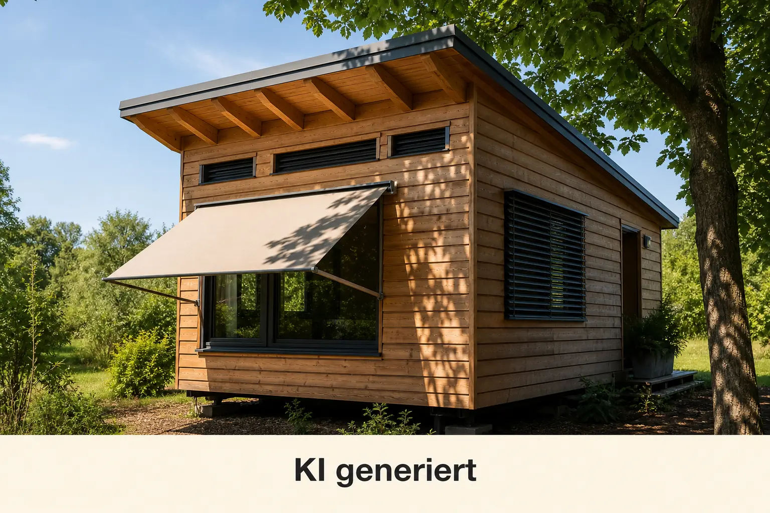 Illustration zu „Sommerlicher Wärmeschutz im Tiny House“